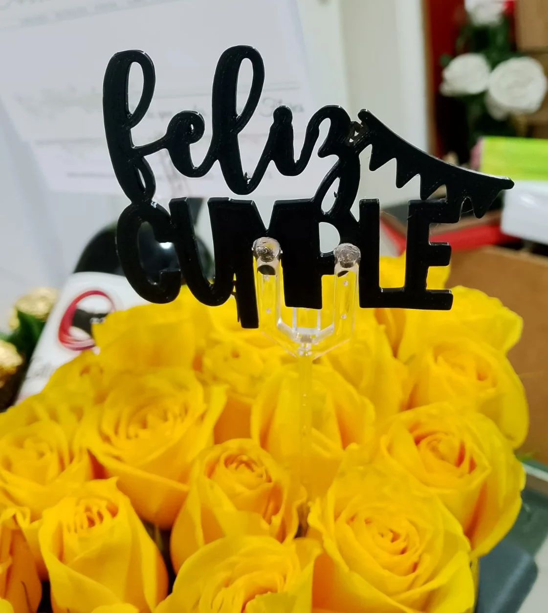 Toppers Feliz Cumpleaños